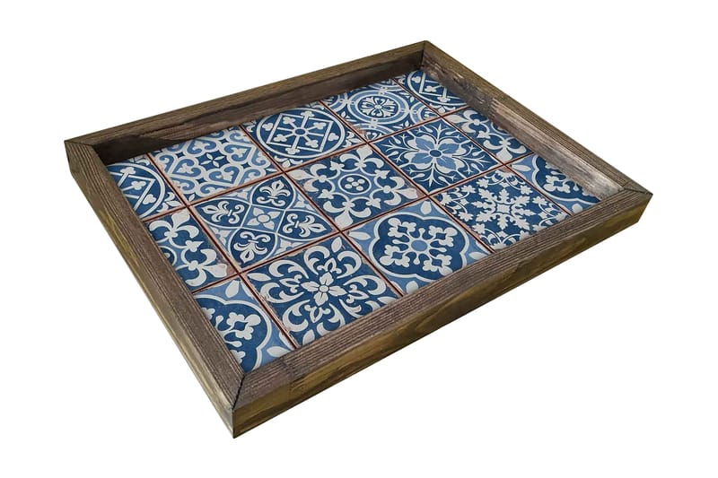 Traxory Bricka 30 cm, Flerfärgad