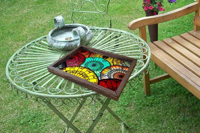 Traxory Bricka 30 cm - Flerfärgad - Kök & hushåll - Servering & dukning - Fat & brickor - Serveringsfat & serveringsbricka