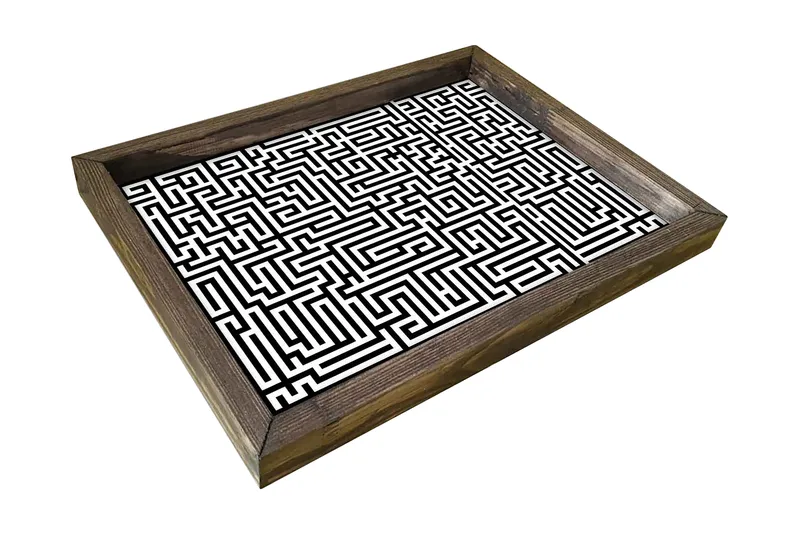 Traxory Bricka 30 cm, Flerfärgad