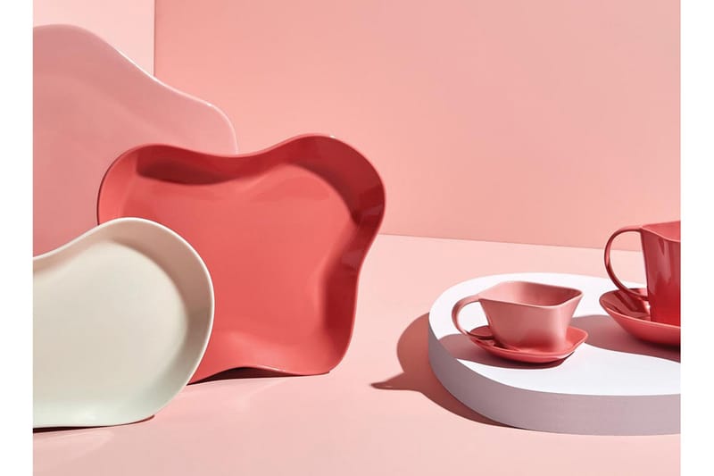 UPPLÄGGNINGSFAT 2-pack Rosa - Kök & hushåll - Servering & dukning - Fat & brickor - Uppläggningsfat
