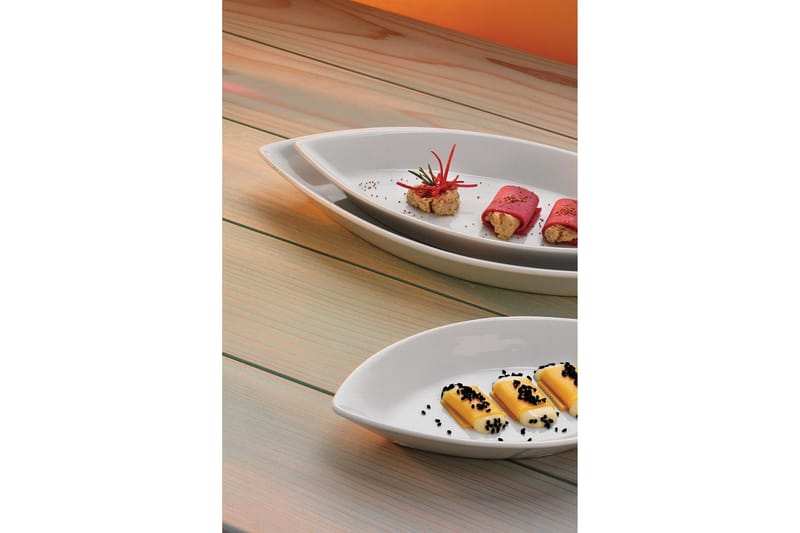 Uppläggningsfat - Vit - Kök & hushåll - Servering & dukning - Fat & brickor - Uppläggningsfat