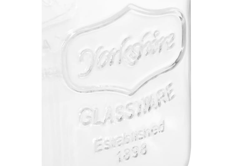 Glasbehållare med tappkran 2 st 8050 ml glas - Tappkransbehållare