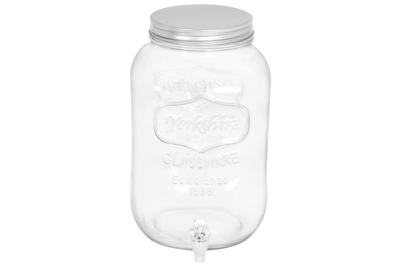 Glasbehållare med tappkran 8050 ml glas - Kök & hushåll - Servering & dukning - Kannor & Karaffer - Tappkransbehållare