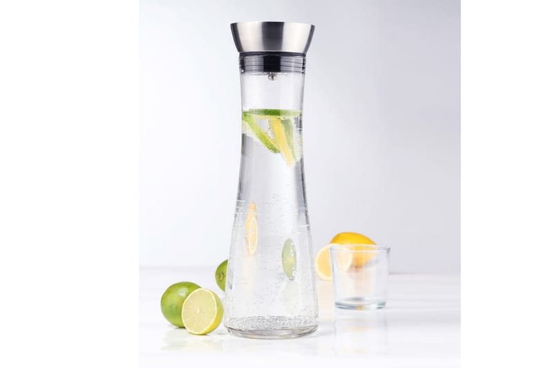HI Vattenbehållare med tappkran genomskinlig 1,2 L - Transparent - Kök & hushåll - Servering & dukning - Kannor & Karaffer - Vattenkaraff