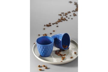 Mahta Kaffekopp 2-delar Mörkblå