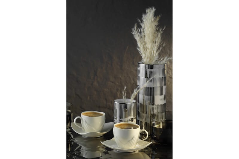 Malkania Kaffekopp 4-delar Creme - Kaffekoppar & kaffemuggar
