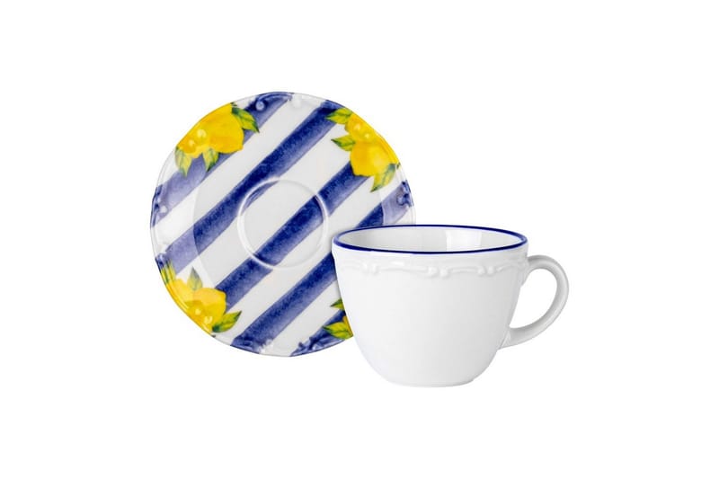Frukostset (26 delar) Nylar 126 Flerfärgad - Blå - Kök & hushåll - Servering & dukning - Porslin - Porslinsservis