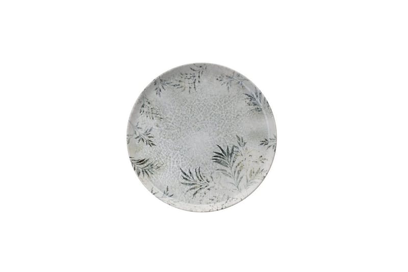 Middagset (18 delar) Haruka Vit / Antracit - Vit/Antracit - Kök & hushåll - Servering & dukning - Porslin - Porslinstallrik