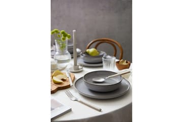 Middagset (18 delar) Majrulao Grå - Grå - Kök & hushåll - Servering & dukning - Porslin - Porslinstallrik