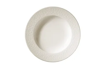 Adine Middagsservis 24 Delar Porslin - Vit - Kök & hushåll - Servering & dukning - Porslin - Porslinsservis