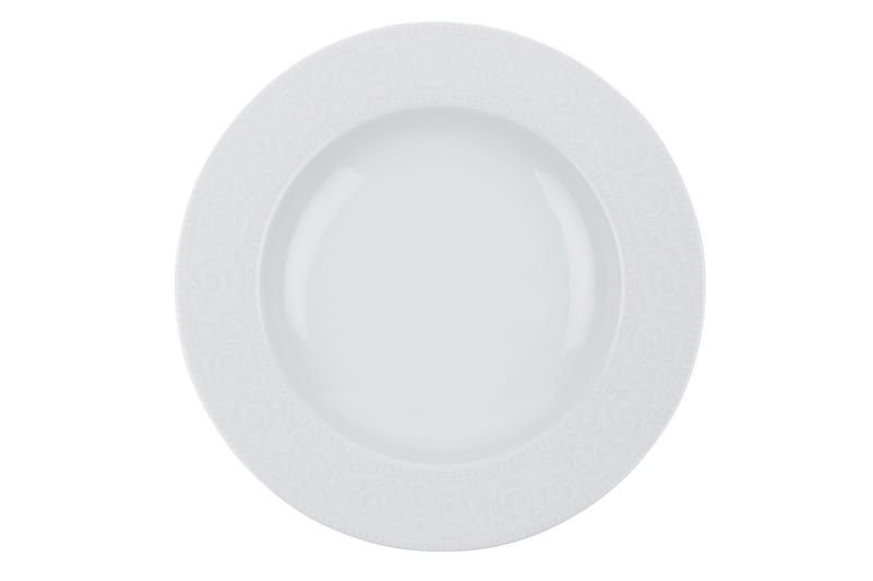 Adine Middagsservis 24 Delar Porslin - Vit - Kök & hushåll - Servering & dukning - Porslin - Porslinsservis