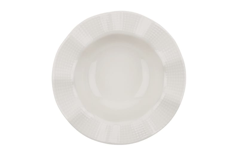 Adine Middagsservis 24 Delar Porslin - Creme - Kök & hushåll - Servering & dukning - Porslin - Porslinsservis