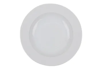 Adine Middagsservis 24 Delar Porslin - Vit - Kök & hushåll - Servering & dukning - Porslin - Porslinsservis