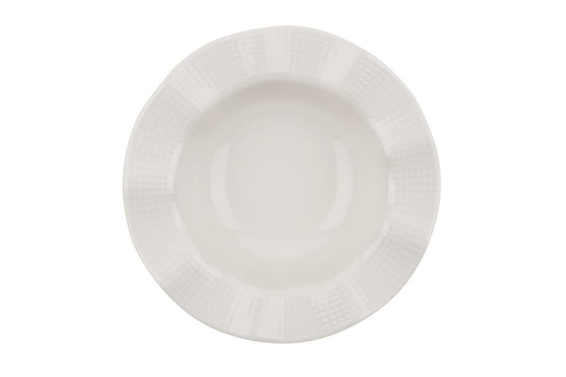 Adine Middagsservis 24 Delar Porslin Creme - Kök & hushåll - Servering & dukning - Porslin - Porslinsservis