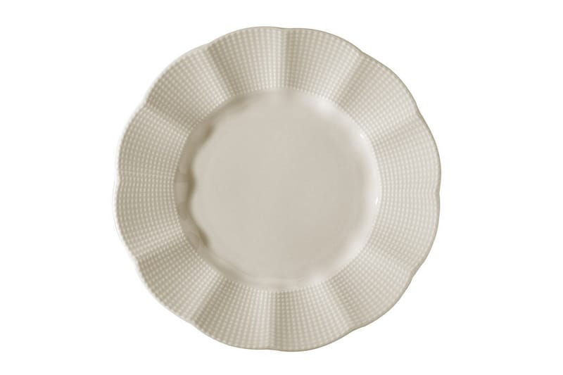 Adine Middagsservis 24 Delar Porslin Creme - Kök & hushåll - Servering & dukning - Porslin - Porslinsservis
