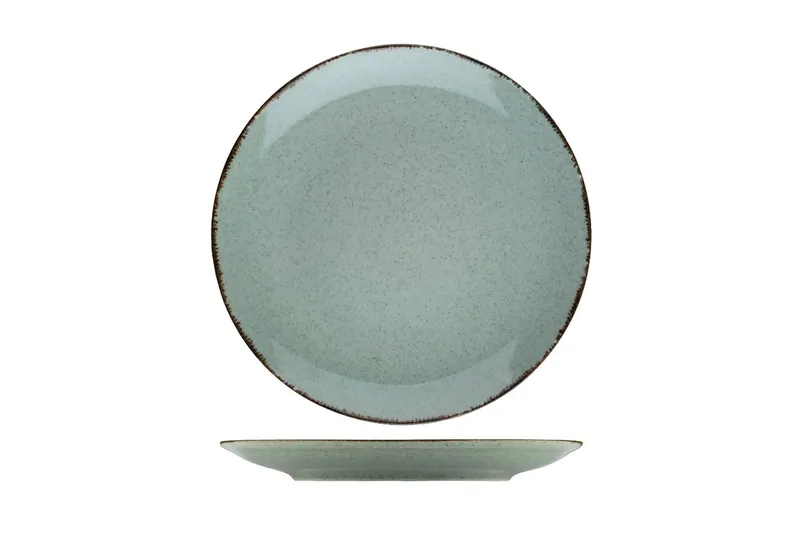 Adine Tallriksset 24 Delar - Porslin/Grön - Kök & hushåll - Servering & dukning - Porslin - Porslinstallrik