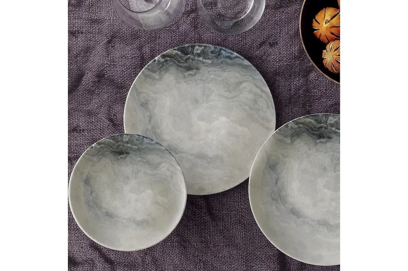 Subatan Tallriksset 24 Delar - Porslin/Flerfärgad - Kök & hushåll - Servering & dukning - Porslin - Porslinstallrik