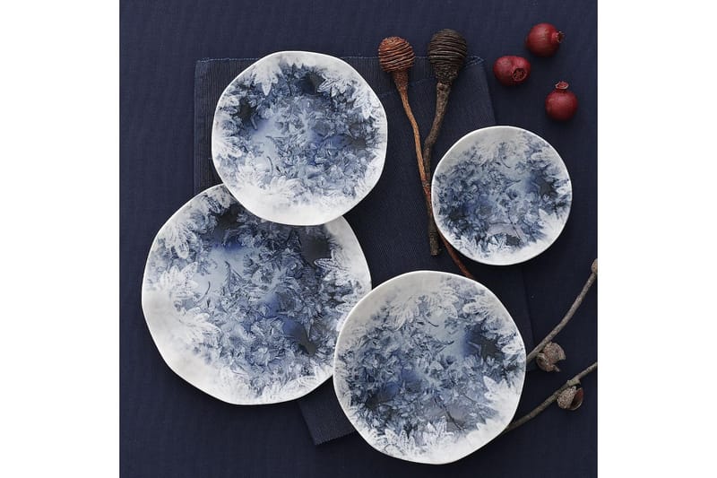 Subatan Tallriksset 24 Delar - Porslin/Vit - Kök & hushåll - Servering & dukning - Porslin - Porslinstallrik