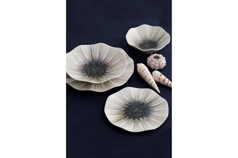 Subatan Tallriksset 24 Delar - Porslin/Flerfärgad - Kök & hushåll - Servering & dukning - Porslin - Porslinstallrik