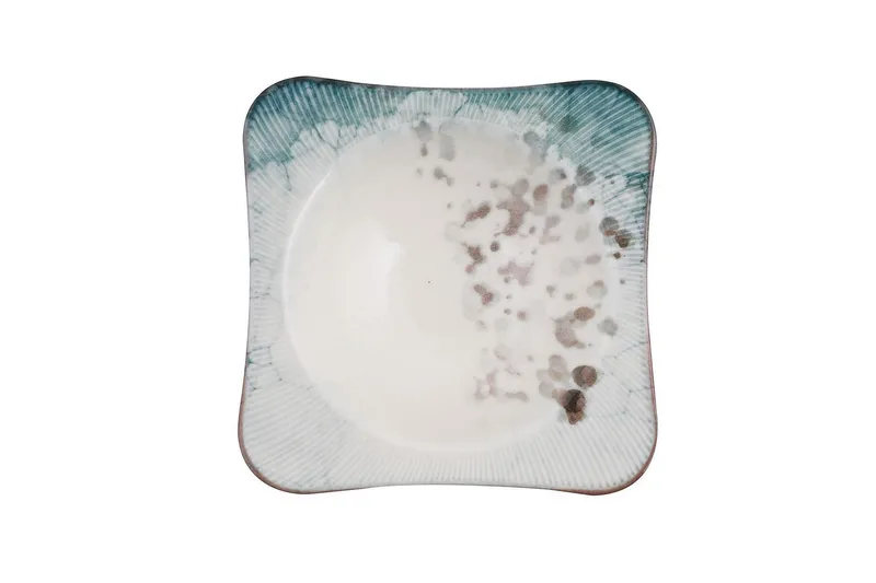 Subatan Tallriksset 24 Delar - Porslin/Flerfärgad - Kök & hushåll - Servering & dukning - Skålar & tallrikar - Fyrkantiga tallrikar