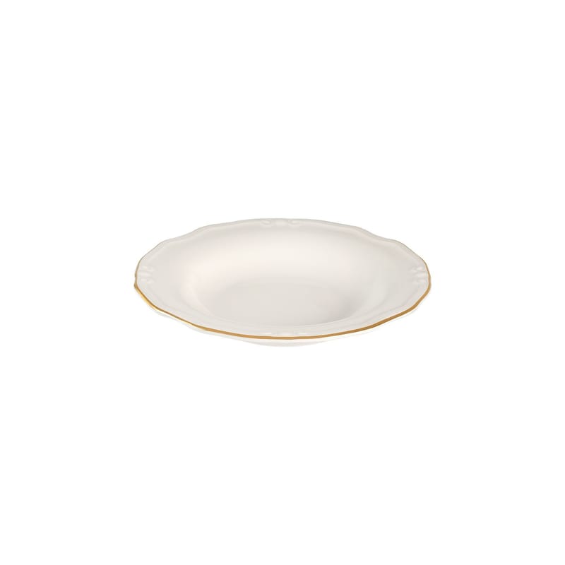 Garyn Servis (53 delar) 53x33x36 cm - Vitt och guld - Kök & hushåll - Servering & dukning - Skålar & tallrikar - Serviser & tallrikar set