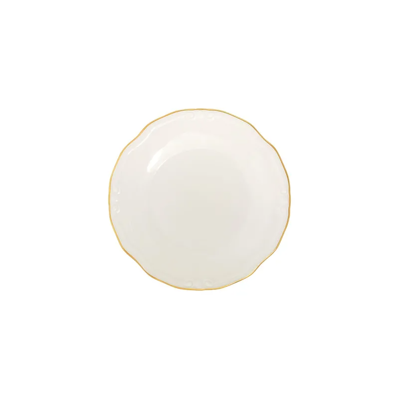 Garyn Servis (53 delar) 53x33x36 cm, Vitt och guld