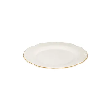 Garyn Servis (53 delar) 53x33x36 cm - Vitt/guld - Kök & hushåll - Servering & dukning - Skålar & tallrikar - Serviser & tallrikar set