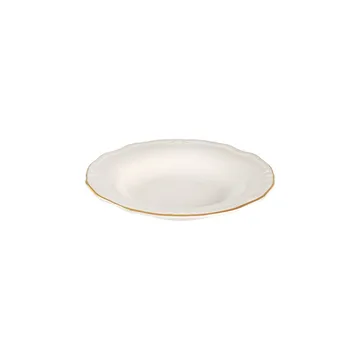 Garyn Servis (53 delar) 53x33x36 cm - Vitt/guld - Kök & hushåll - Servering & dukning - Skålar & tallrikar - Serviser & tallrikar set