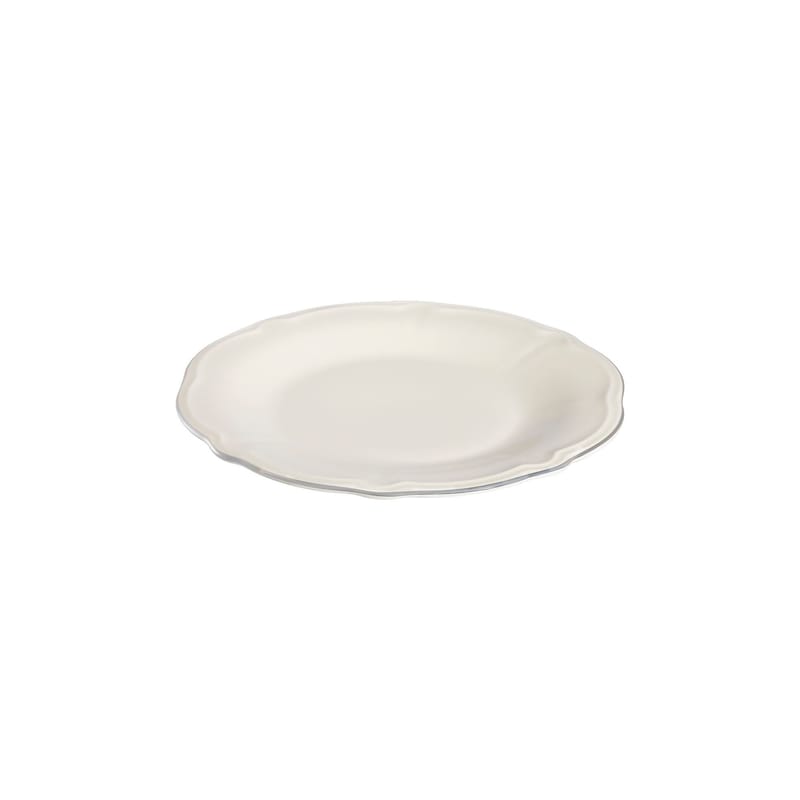 Platin Middagsservis (24 delar) 32x36x41 cm - Vit och silver - Kök & hushåll - Servering & dukning - Skålar & tallrikar - Serviser & tallrikar set