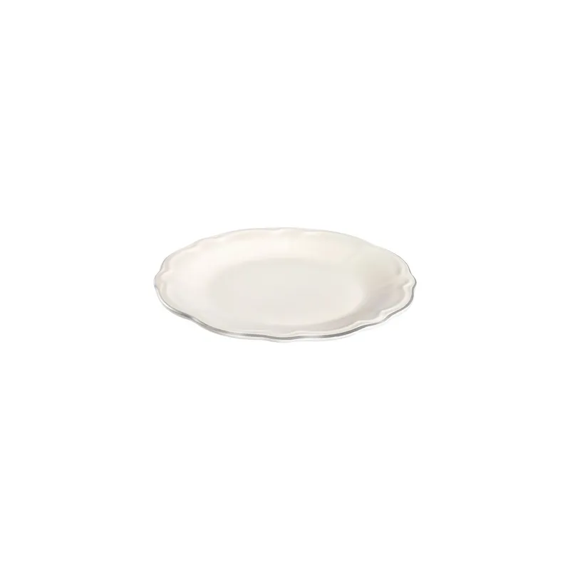 Platin Middagsservis (24 delar) 32x36x41 cm, Vit och silver