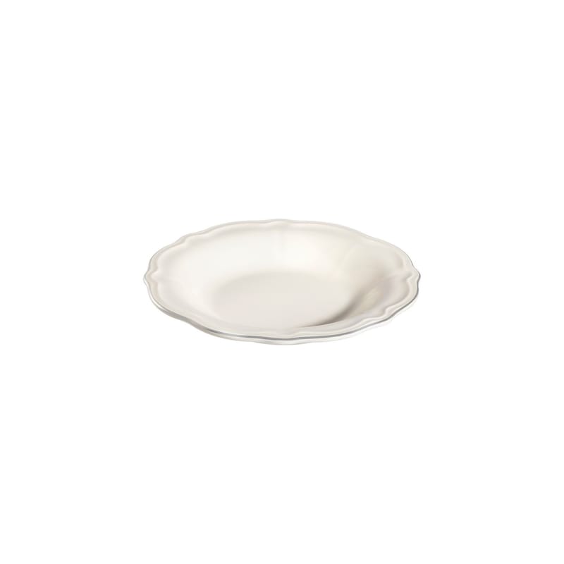 Platin Middagsservis (24 delar) 32x36x41 cm - Vit och silver - Kök & hushåll - Servering & dukning - Skålar & tallrikar - Serviser & tallrikar set