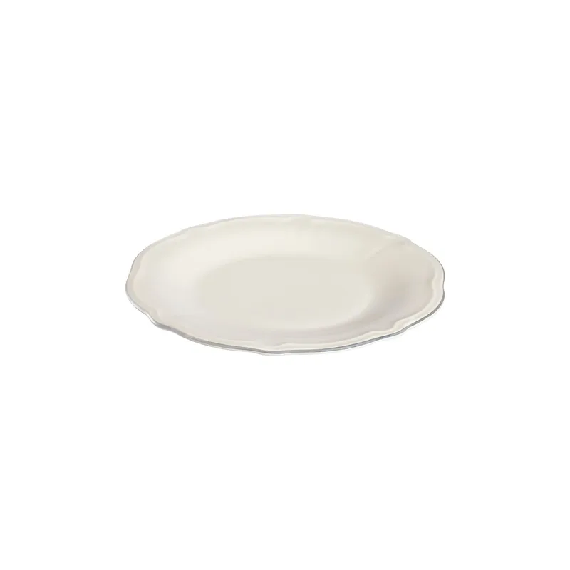 Platin Middagsservis (53 delar) 53x33x36 cm - Vit och silver - Kök & hushåll - Servering & dukning - Skålar & tallrikar - Serviser & tallrikar set