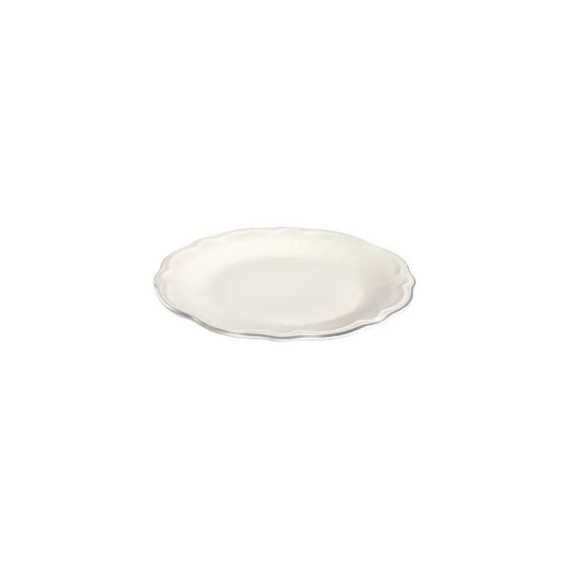 Platin Middagsservis (53 delar) 53x33x36 cm - Vit och silver - Kök & hushåll - Servering & dukning - Skålar & tallrikar - Serviser & tallrikar set