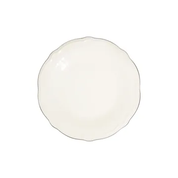 Platin Middagsservis (53 delar) 53x33x36 cm - Vit/silver - Kök & hushåll - Servering & dukning - Skålar & tallrikar - Serviser & tallrikar set