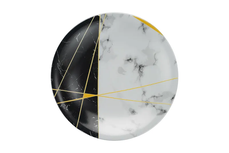 Tallriksset 24-pack - Flerfärgad - Kök & hushåll - Servering & dukning - Skålar & tallrikar - Serviser & tallrikar set