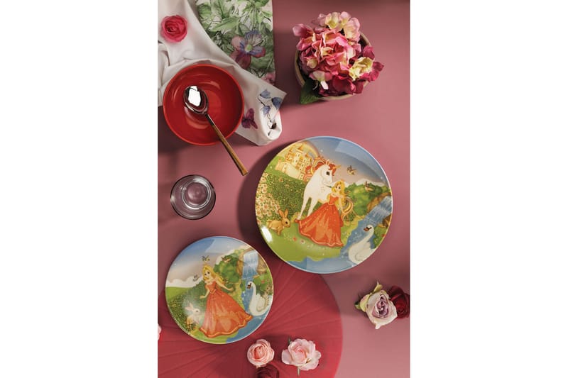 Tallriksset 3-pack, Flerfärgad