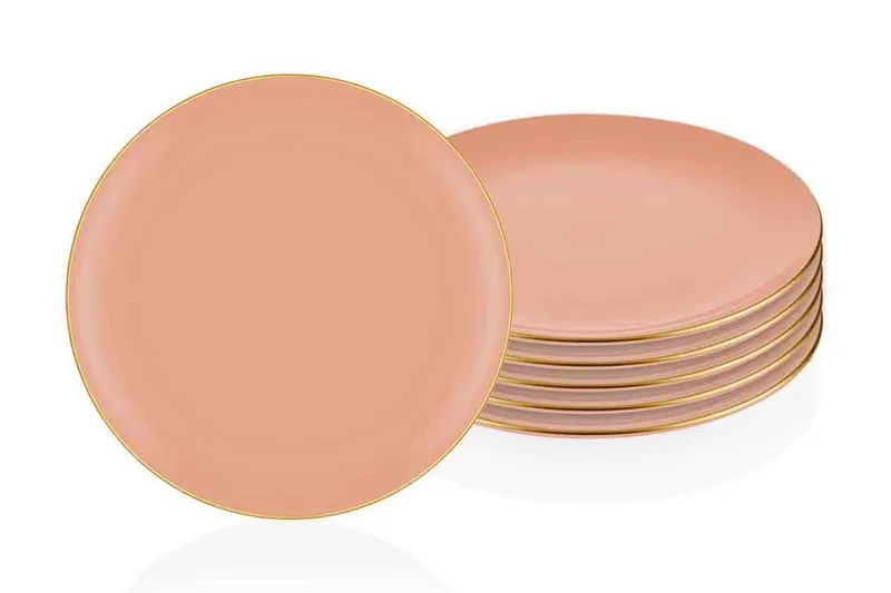 Tallriksset 6-pack - Laxrosa - Kök & hushåll - Servering & dukning - Skålar & tallrikar - Serviser & tallrikar set