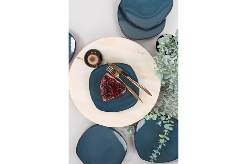 Tallriksset 6-pack - Mörkblå - Kök & hushåll - Servering & dukning - Skålar & tallrikar - Serviser & tallrikar set
