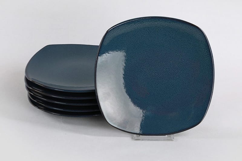 Tallriksset 6-pack - Mörkblå - Kök & hushåll - Servering & dukning - Skålar & tallrikar - Serviser & tallrikar set