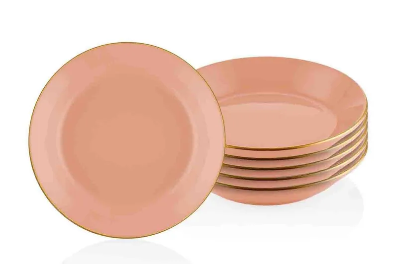 Tallriksset 6-pack - Laxrosa - Kök & hushåll - Servering & dukning - Skålar & tallrikar - Serviser & tallrikar set
