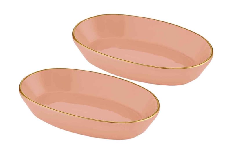 TALLRIKSSET 2-pack Laxrosa - Serviser & tallrikar set