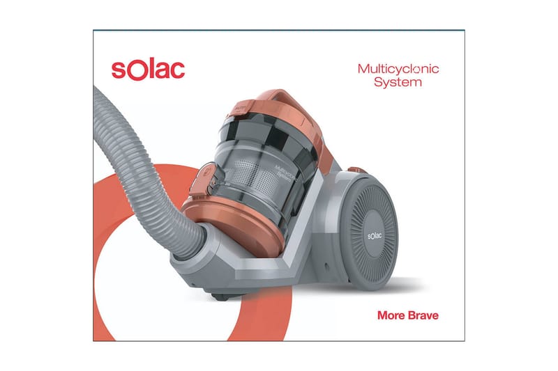 Dammsugare Solac More Brave Påslös 800W - Kök & hushåll - Städ & klädvård - Dammsugare - Golvdammsugare