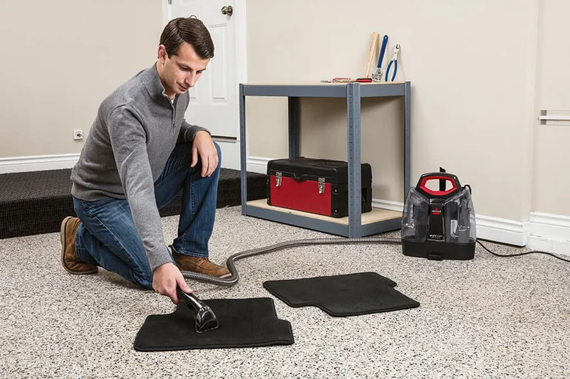 Fläckrengörare Bissell MultiClean Spot & Stain - Silver - Kök & hushåll - Städ & klädvård - Dammsugare - Mattvätt & textilvårdsmaskin