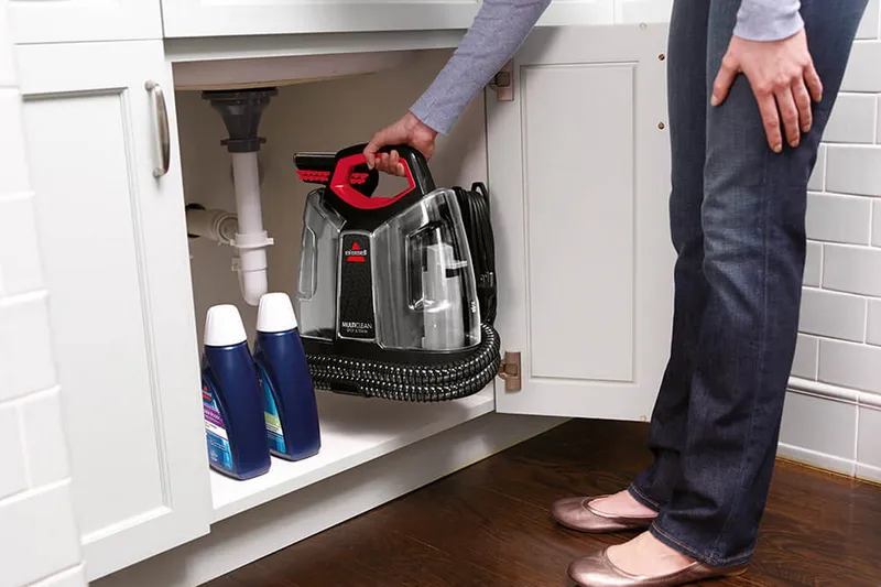 Fläckrengörare Bissell MultiClean Spot & Stain - Silver - Kök & hushåll - Städ & klädvård - Dammsugare - Mattvätt & textilvårdsmaskin