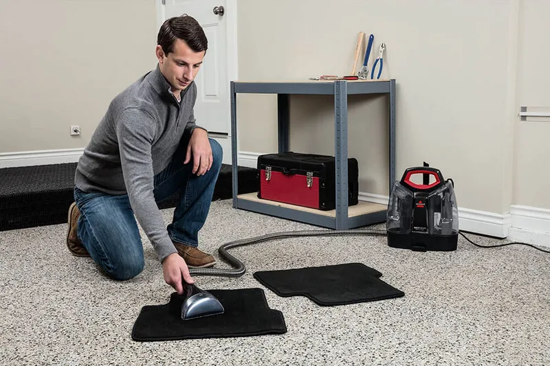 Fläckrengörare Bissell MultiClean Spot & Stain - Silver - Kök & hushåll - Städ & klädvård - Dammsugare - Mattvätt & textilvårdsmaskin