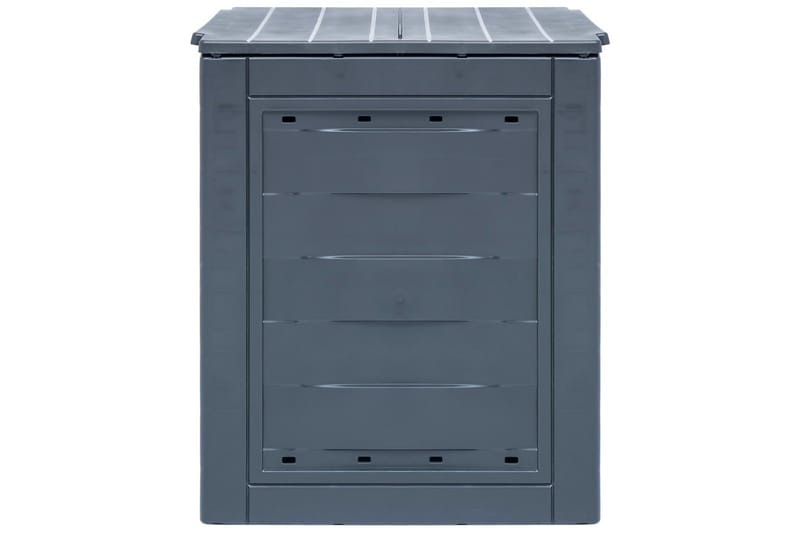 Trädgårdskompost grå 60x60x73 cm 260 L - Grå - Kök & hushåll - Städ & klädvård - Källsortering & avfallshantering - Komposthink