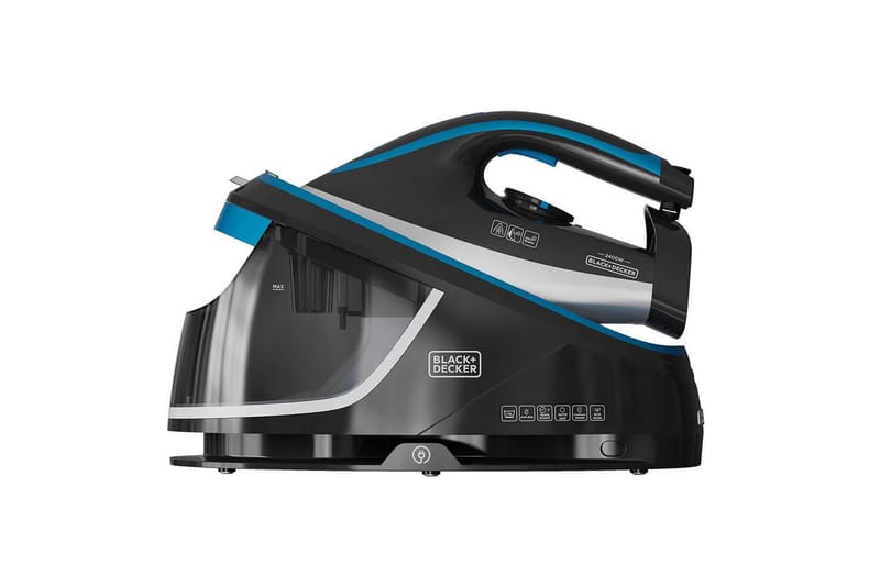 Ångstation Black+Decker Svart 2400W 1.5L, Svart