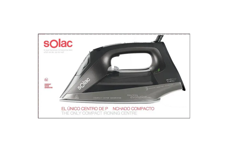 Ångstrykjärn Solac Easy Temp Evolution Pro - Kök & hushåll - Städ & klädvård - Klädvård - Ångstrykjärn & ångstation