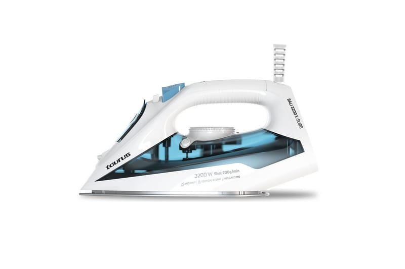 Ångstrykjärn Taurus Bali 3200 X-Slide, Blå||Vit