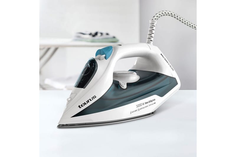 Ångstrykjärn Taurus Bali 3200 X-Slide - Blå||Vit - Kök & hushåll - Städ & klädvård - Klädvård - Ångstrykjärn & ångstation